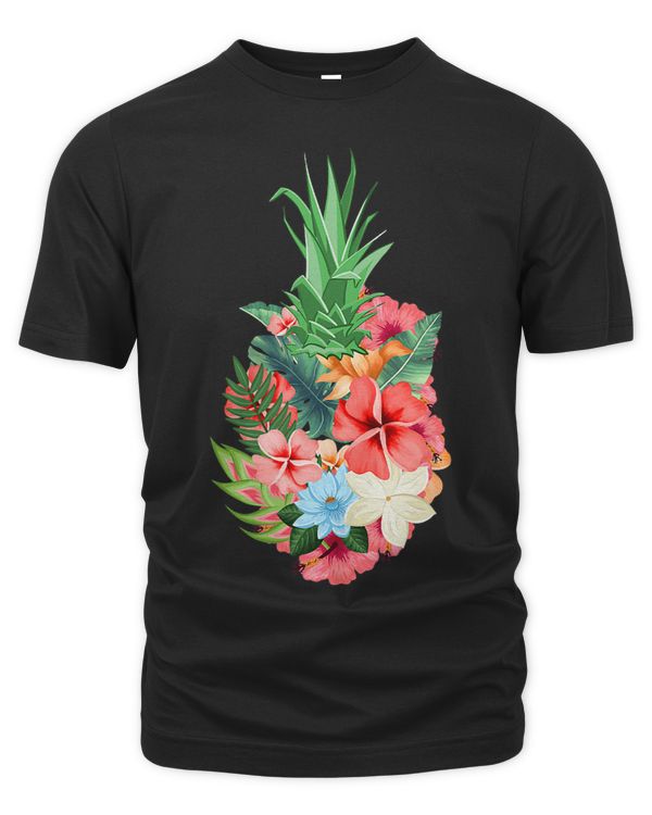 Pineapple Aloha Beaches Summer Flowers Tropical Fruit