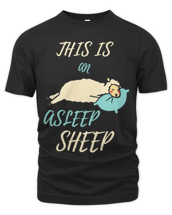 This Is An Asleep Sheepcute sleeping Design Sleep 137