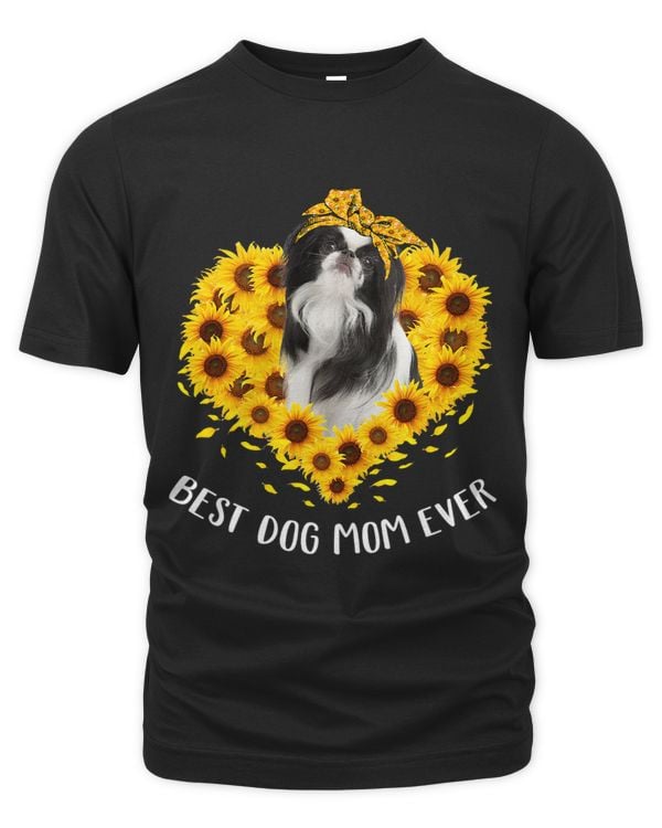 Japanese Chin Mom Sunflower Dog Mom Women