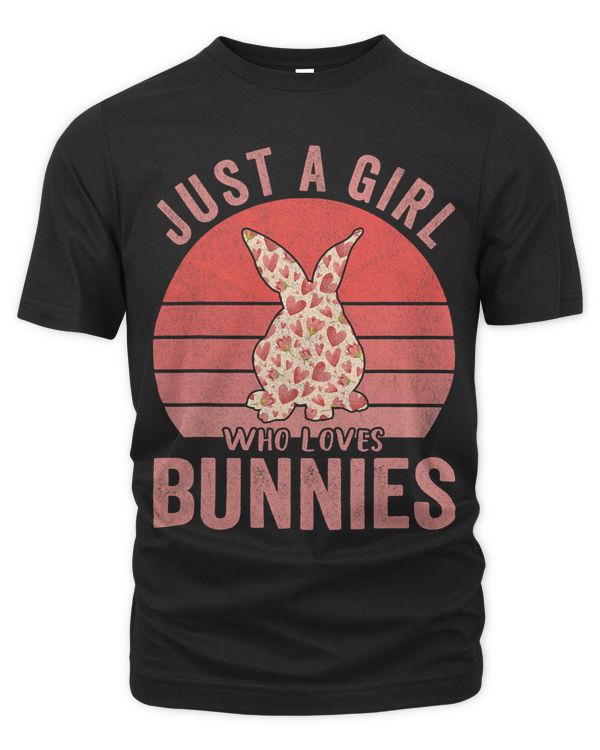 Just A Girl Who Loves Bunnies Lover Funny Bunny Quote 100
