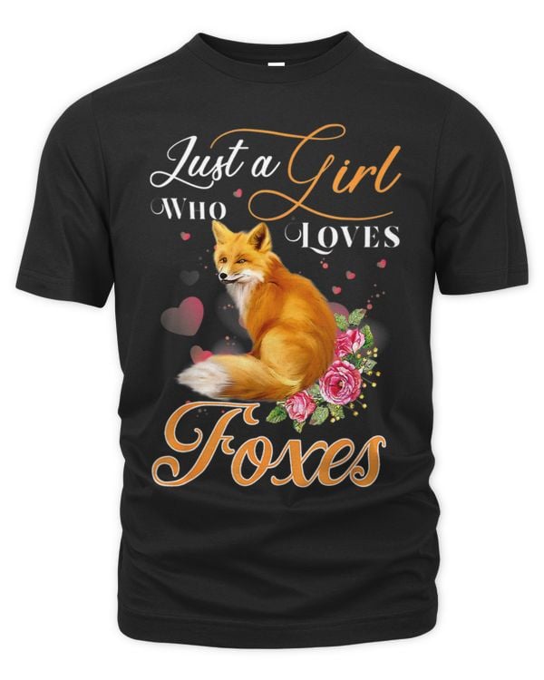 Just a girl who loves foxes funny wildlifes animals lover 259