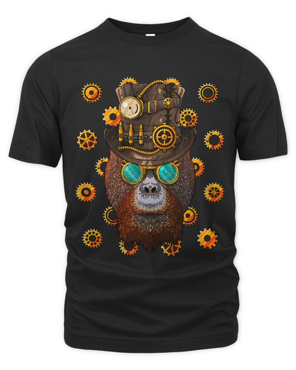 Steampunk Orangutan Medieval Victorian Steam Powered Animal