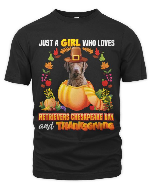 Just A Girl Who Loves Retrievers Chesapeake Bay Thanksgiving 45