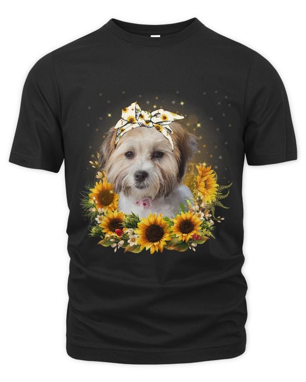 Sunflower Cavachon Dog Mothers Day For Women