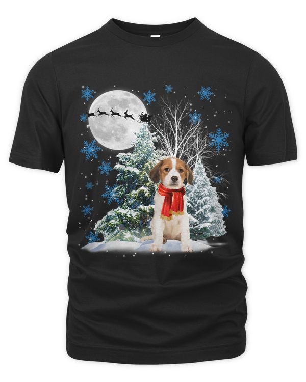 Kooikerhondje Under Moonlight Snow Christmas Pajama 93