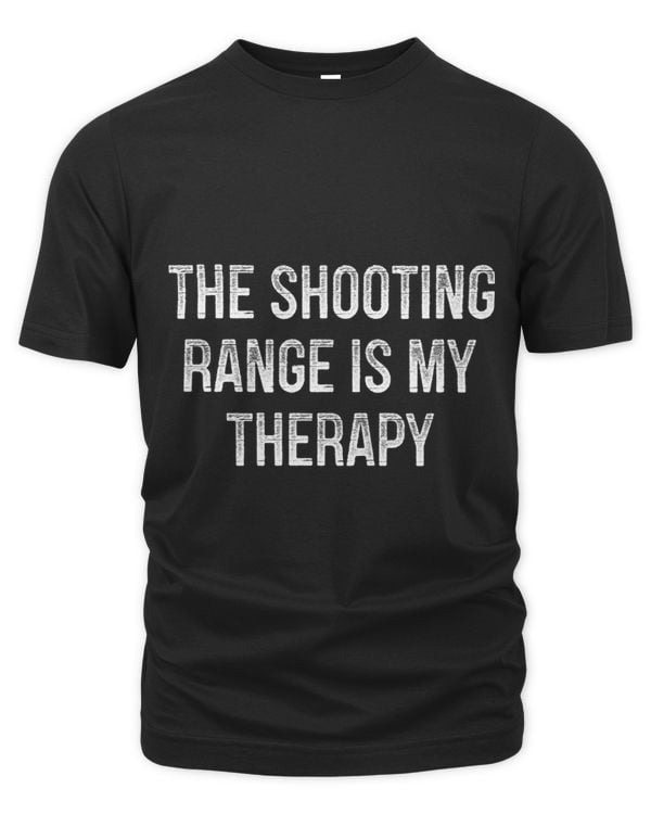The Shooting Range Is My Therapy Vintage Style