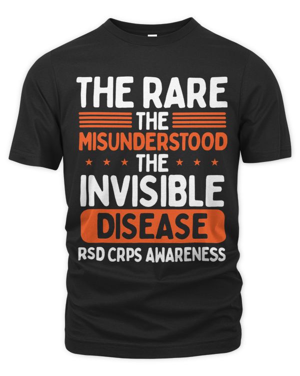 RSD CRPS Warrior Orange Ribbon Invisible Disease CRPS