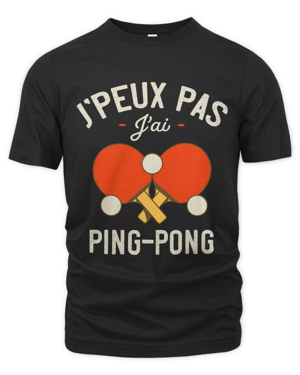 Je Peux Pas Jai Ping Pong Child Gift Table Tennis
