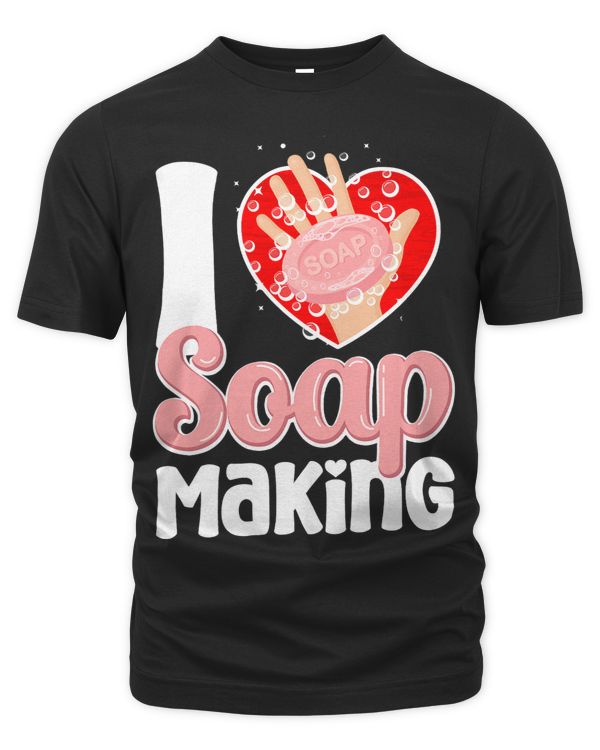 Soap Making Crafting Heart I Love Soap Making