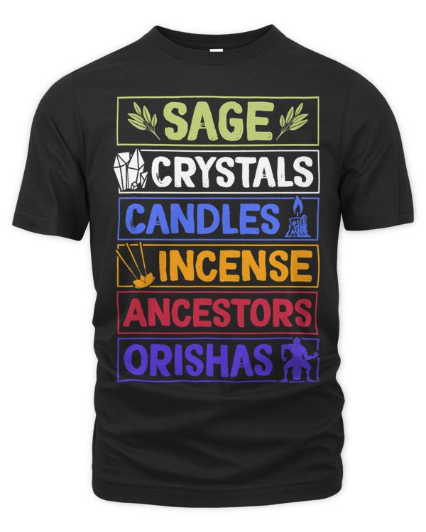 Sage Crystals Candles Incense Ancestors Orishas Spirituality