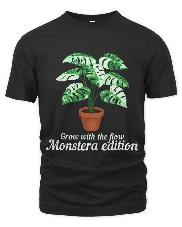 Grow With The Flow Monstera Deliciosa Variegated House Plant