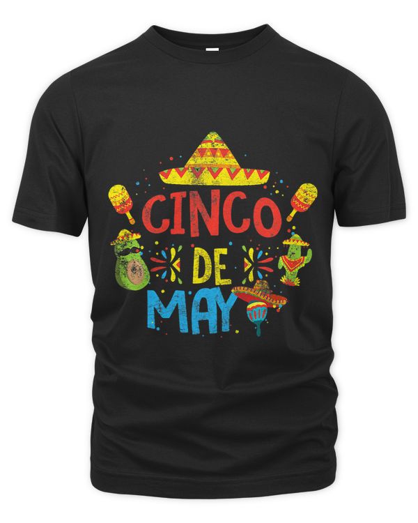 Happy Cinco De Mayo Fiesta Camisa 5 De Mayo Viva Mexico Kids