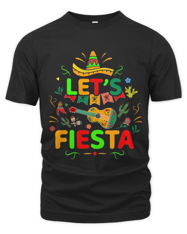 Lets Fiesta Happy Cinco De Mayo Sombrero Peppers May 5th 3