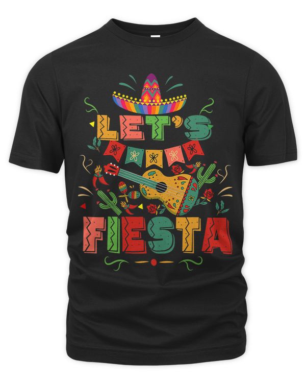 Lets Fiesta Happy Cinco De Mayo Sombrero Peppers May 5th