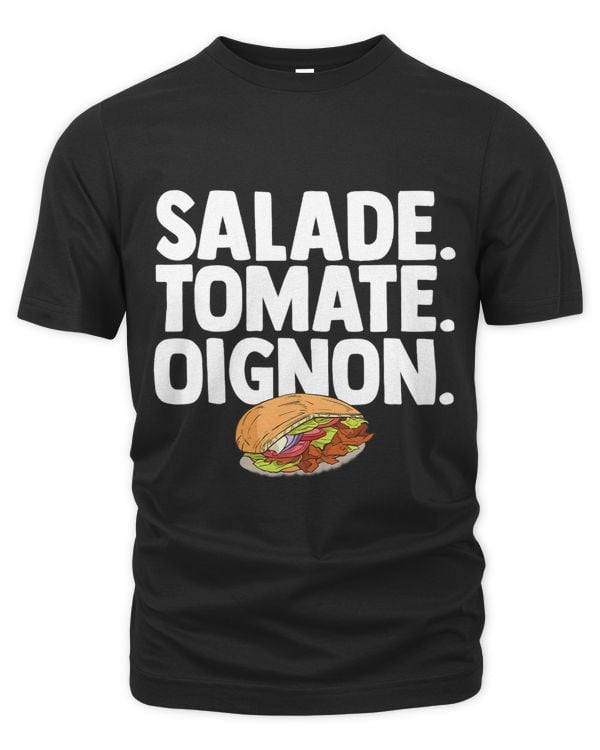 Salad Tomato Onion Chef Kebab Humour Food Sauce Beau Gosse