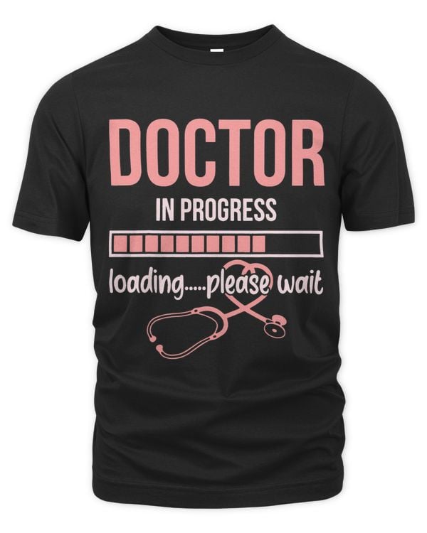 Doctor In Progress Loading Please Wait Stethoscope Medical