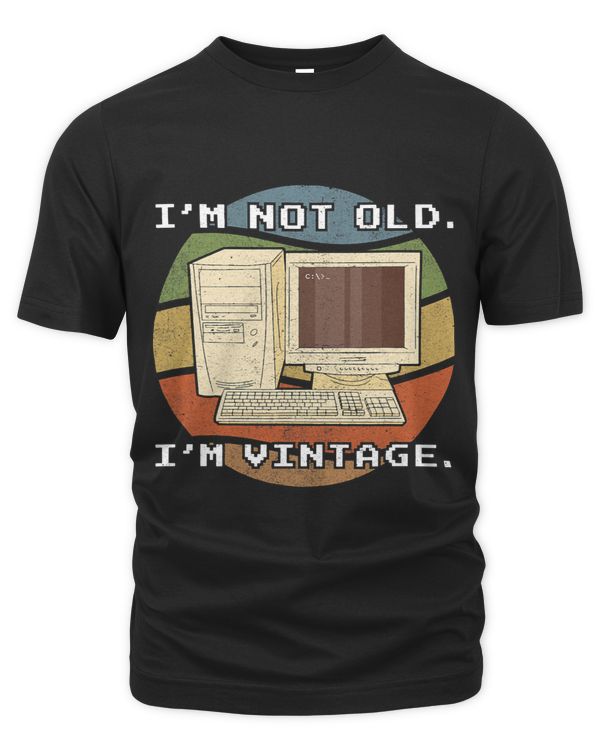 Im Not Old Im Vintage PC Monitor – Funny Computer Geek