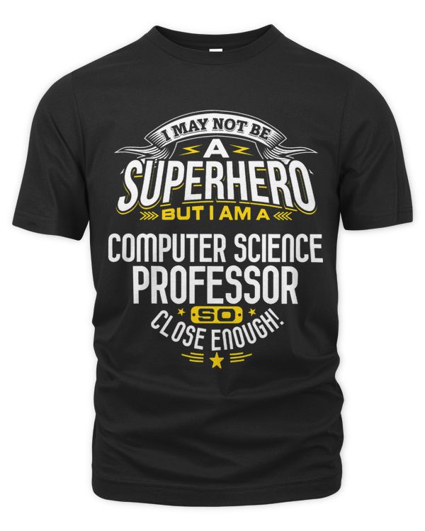 Computer Science Professor Superhero Gift Idea