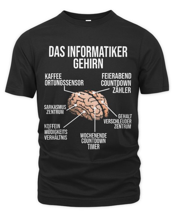 Computer scientist brain funny gift for programmers