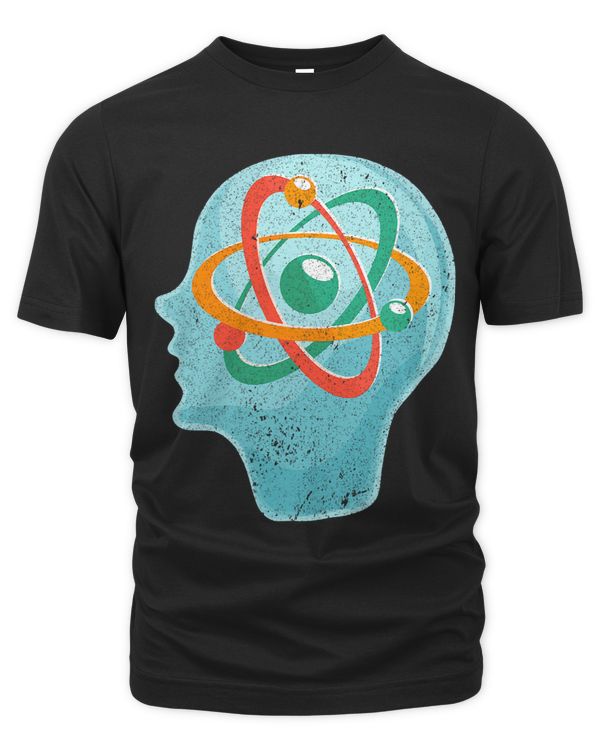 Science Geek Atom Scientist Brain Physicist Physics