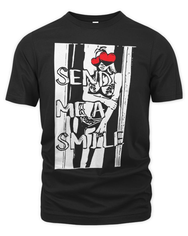 SEND ME A SMILE Sexy Smile PinUp Model