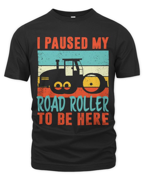 I paused my Road Roller to be here retro vintage style