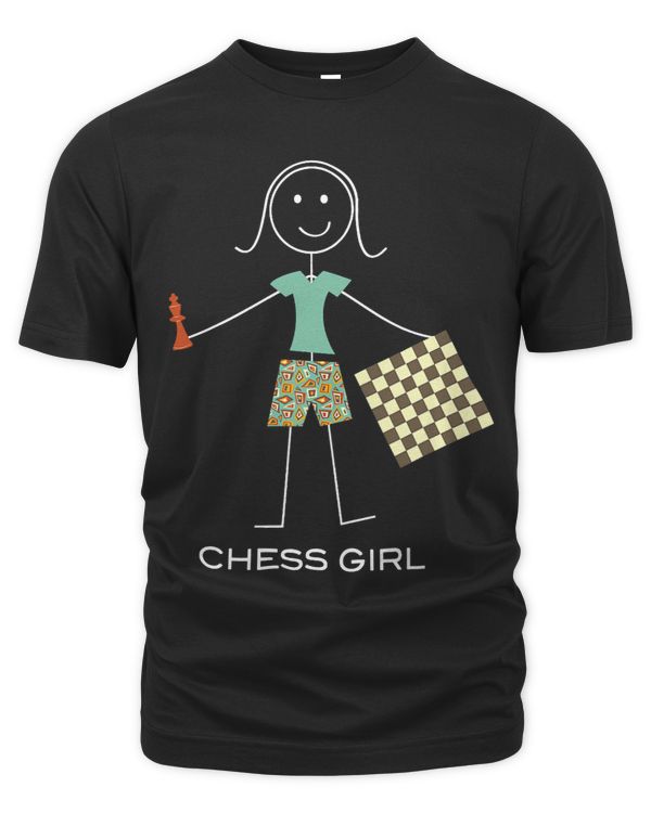 Funny Womens Chess Design Girl Chess Player