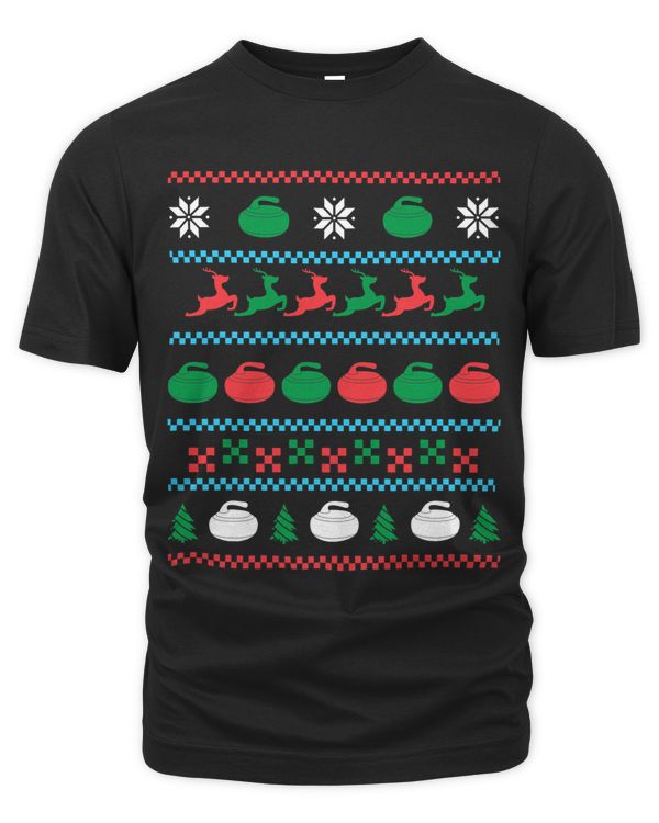 Christmas Xmas Curling Curler Ice Curl