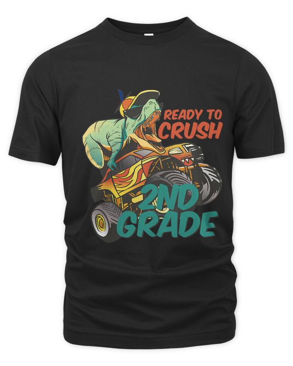 Ready To Crush 2nd Grade T Rex Dinosaur Ride Monster Truck