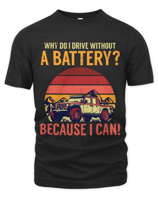 Why do I drive without a battery because I can Anti eCar