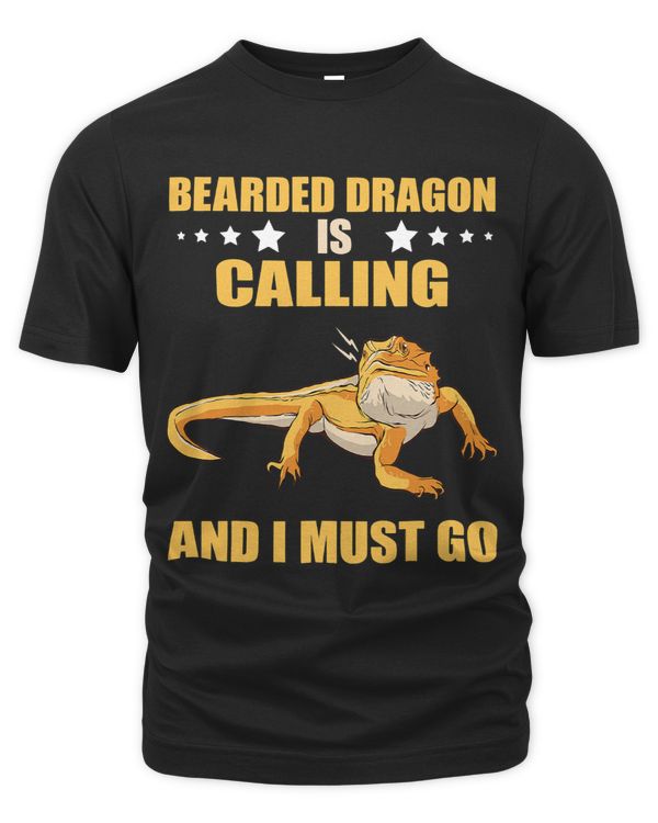 Bearded Dragon Calling Reptile Lover Tiny Dinosaur Pet