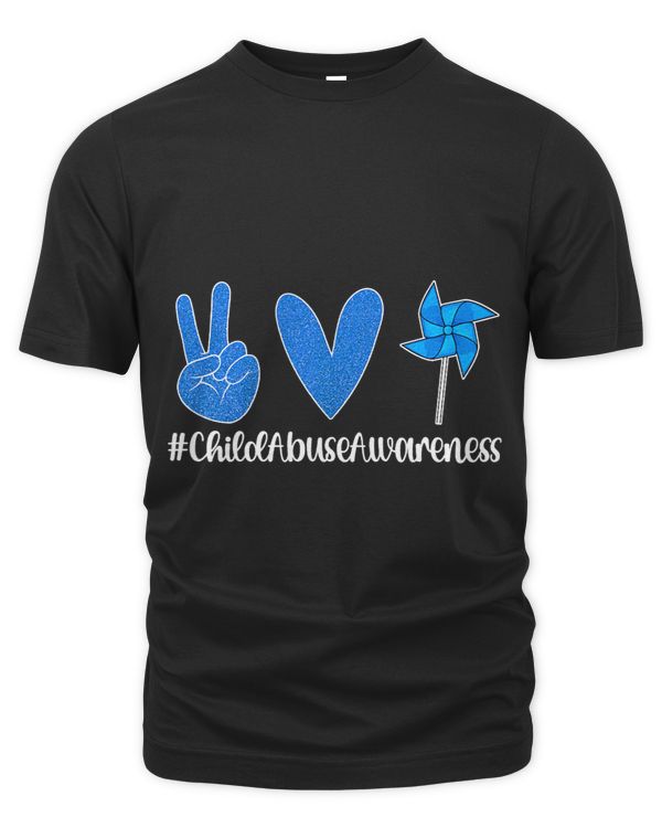 Peace Love Child Abuse Prevention Awareness Month 1