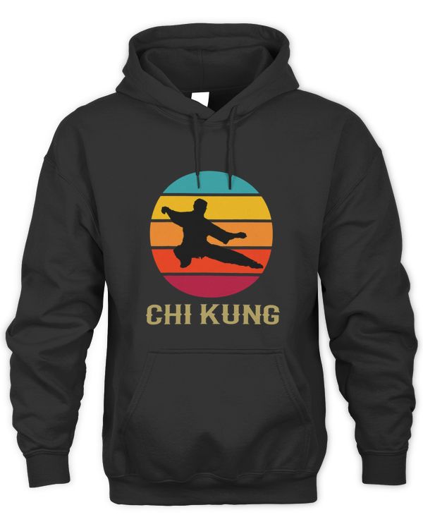 Chi Kung Beginners Vintage Sunset Chinese Martial Arts Style