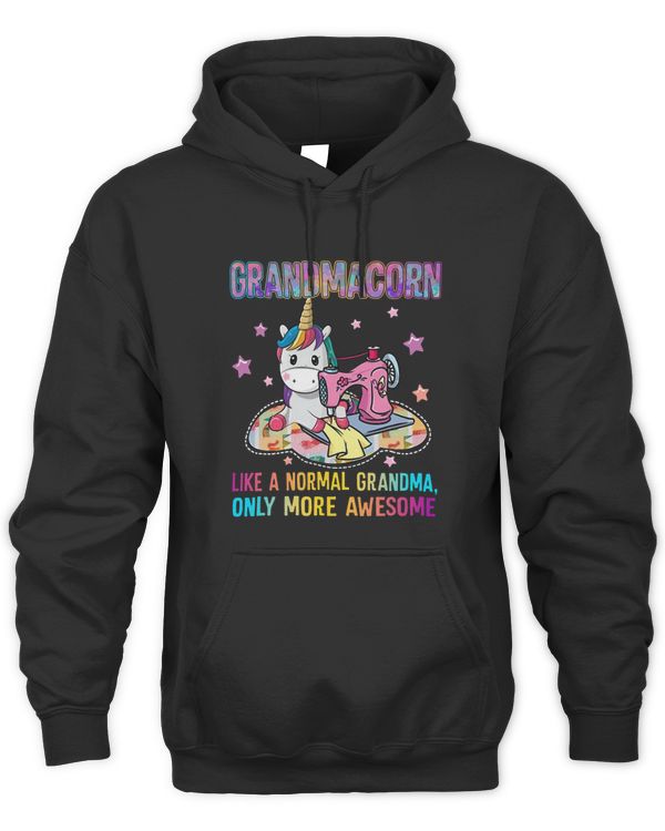 Grandmacorn Like A Normal Grandma Mothers Day Women Tees