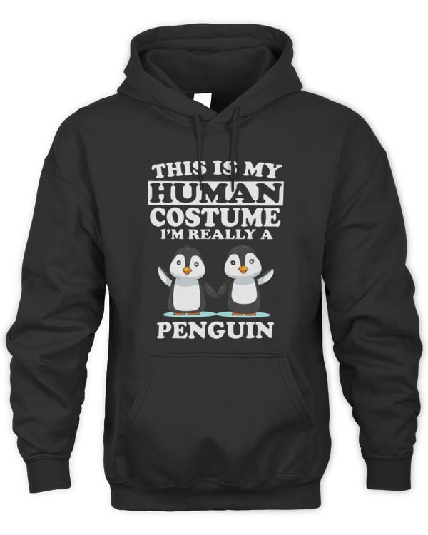 Penguin Pet This Is My Human Costume I m Really A Penguin Funny 1