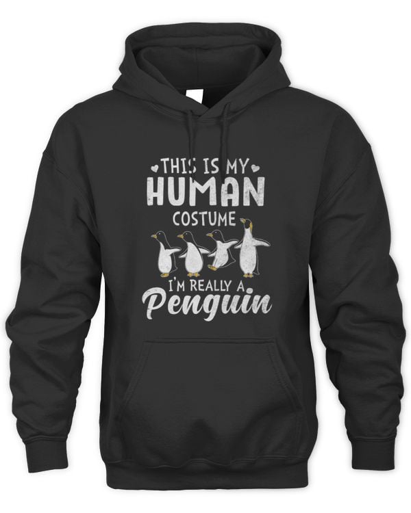 Penguin Pet This Is My Human Costume I m Really A Penguin Funny
