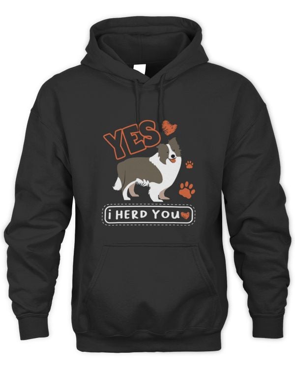 Cute Border Collie I Herd You Border Collie for a