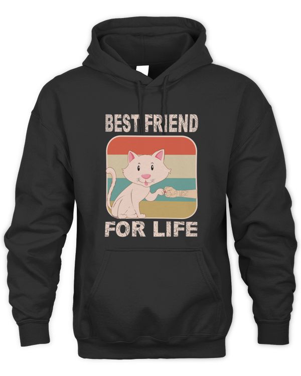 Best Friend For Life Cat Gift T-Shirt