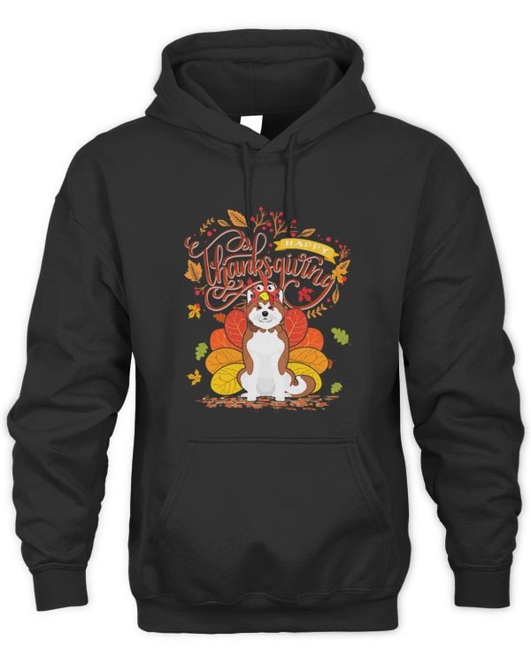 Happy Thanksgiving Funny Akita Turkey Dog