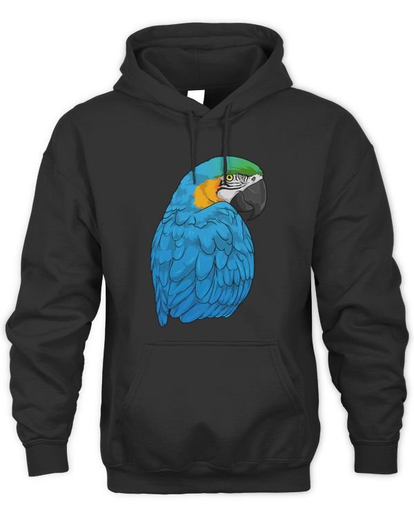 Colorful Blue and Yellow Macaw Parrot Bird Ara Ararauna