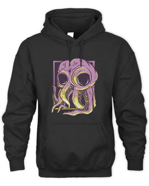 Colorful Octopus Realistic Portrait Octopus Animal Lover Men