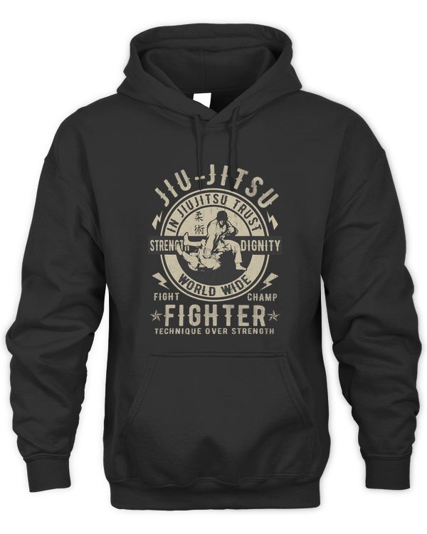 Funny BJJ T Brazilian Jiu Jitsu Fighter JIU JITSU Fighter