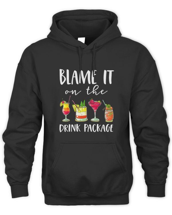 Funny Cruise Gifts Blame It On The Drink Package 1