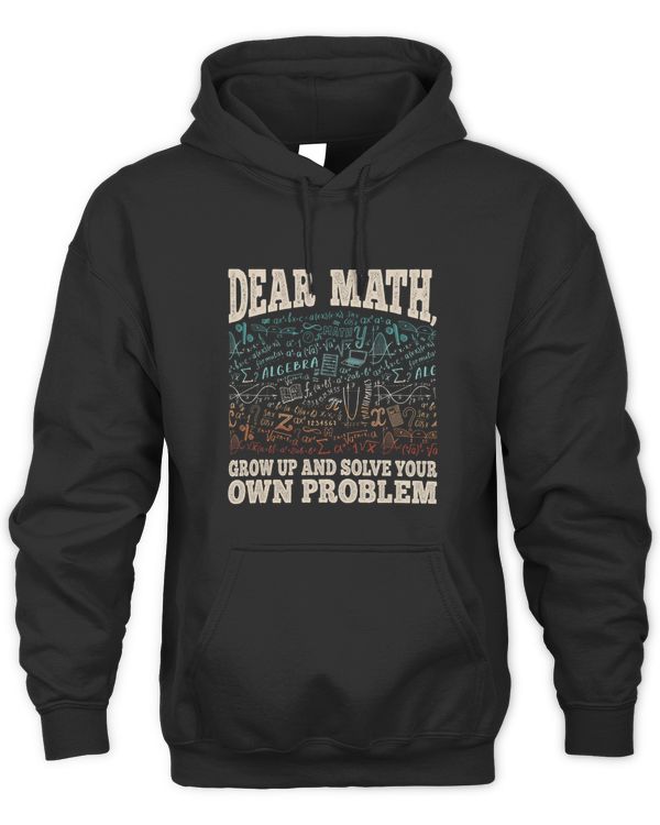 Funny Dear Math Grow Up Mathematics Professor Engineer Retro