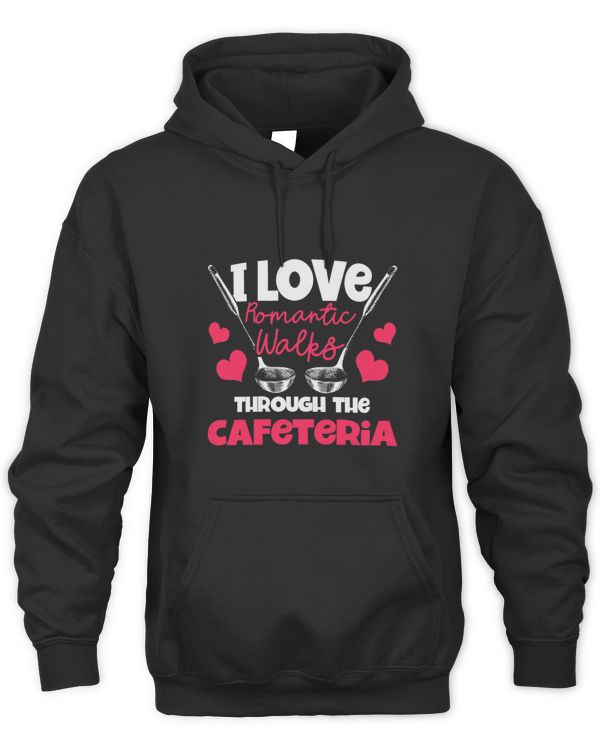 Womens Lunch Lady Romantic Walks Through The Cafeteria Cafeteria La