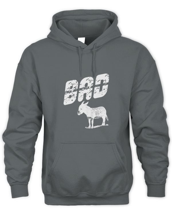 FUNNY BAD ASS DONKEY - WHITE