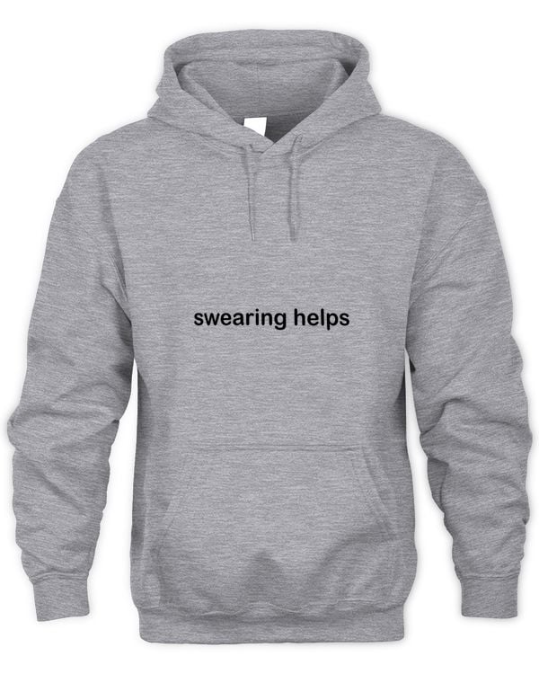 SWEARING HELPS - BLACK