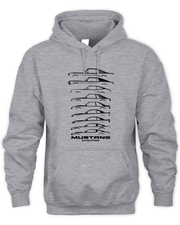 Classic Car Evolution Hoodies