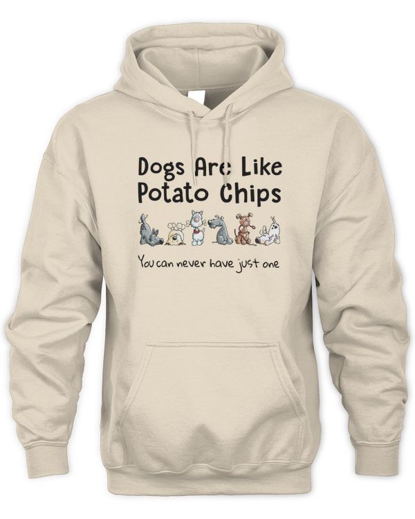 Dogs are like potato chips