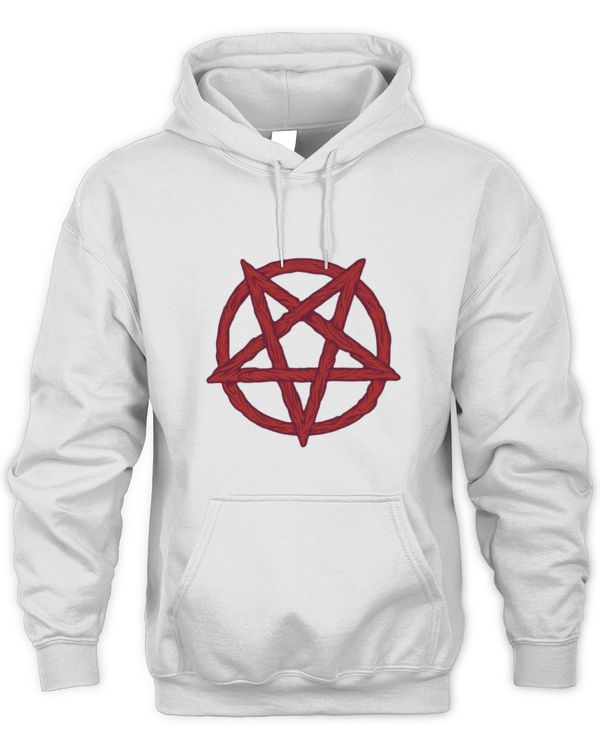 Halloween Gift- Flesh Pentagram Hoodie Shirt